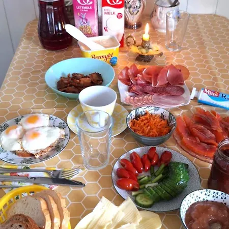 Séjour chez l'habitant Gjesterom Til Leie I Et Privat Hus Brumunddal